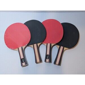 Performance 4 Player Table Tennis Set – USATT Approved Rackets (4)